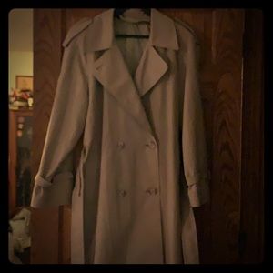 London Fog Rain coat and hat